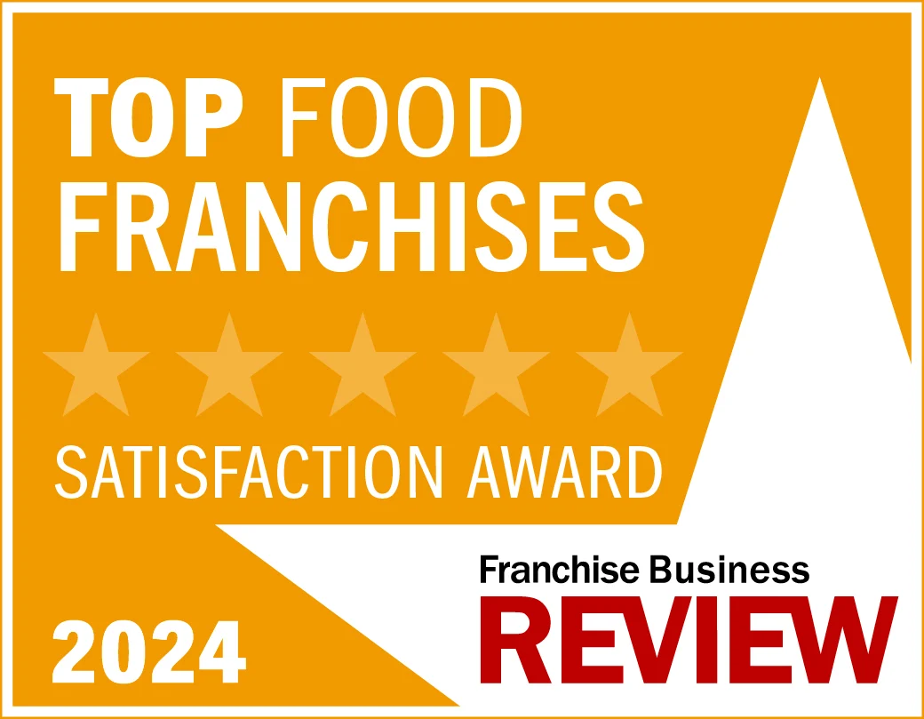 Franchise Business Review Graphic for Top Franchises: Satisfaction Award 2024